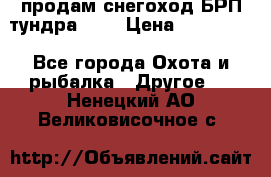 продам снегоход БРП тундра 550 › Цена ­ 450 000 - Все города Охота и рыбалка » Другое   . Ненецкий АО,Великовисочное с.